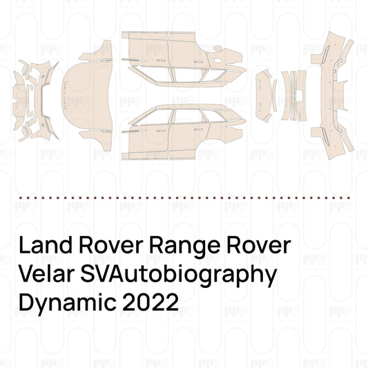 PPF prédécoupé Land Rover Range Rover Velar SVAutobiography Dynamic 2022