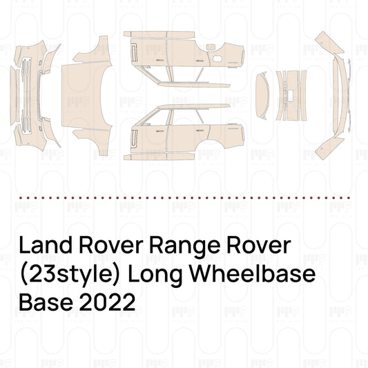 PPF prédécoupé Land Rover Range Rover (23style) Long Wheelbase Base 2022