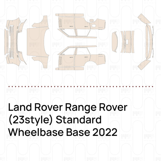 PPF prédécoupé Land Rover Range Rover (23style) Standard Wheelbase Base 2022