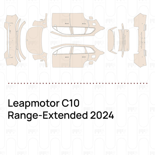 Leapmotor C10 Range-Extended 2024 – Film de protection PPF prédécoupé