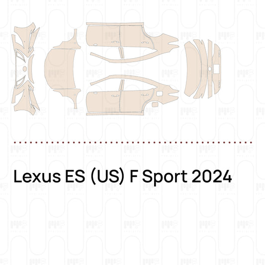 PPF prédécoupé Lexus ES (US) F Sport 2024