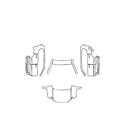 Pre-Cut PPF Lexus GX 2010 - PPF-Kits