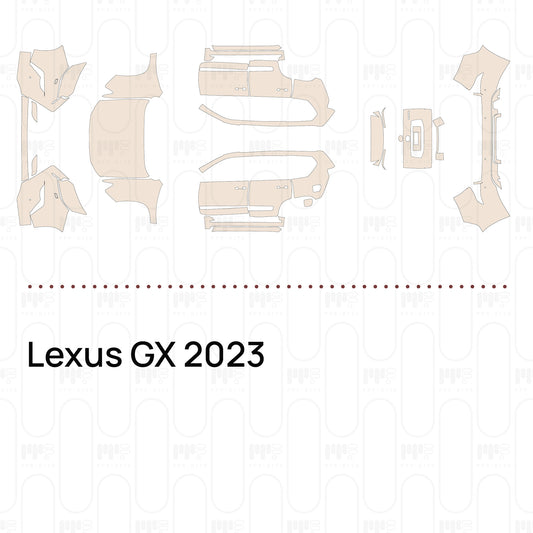 PPF prédécoupé Lexus GX 2023