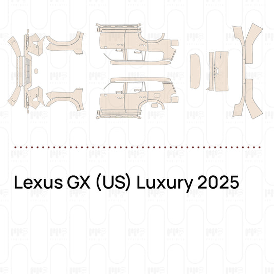 PPF prédécoupé Lexus GX (US) Luxury 2025