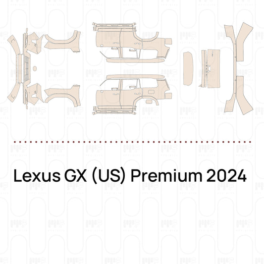 PPF prédécoupé Lexus GX (US) Premium 2024