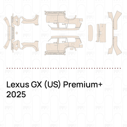 PPF prédécoupé Lexus GX (US) Premium+ 2025