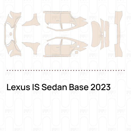 PPF prédécoupé Lexus IS Sedan Base 2023