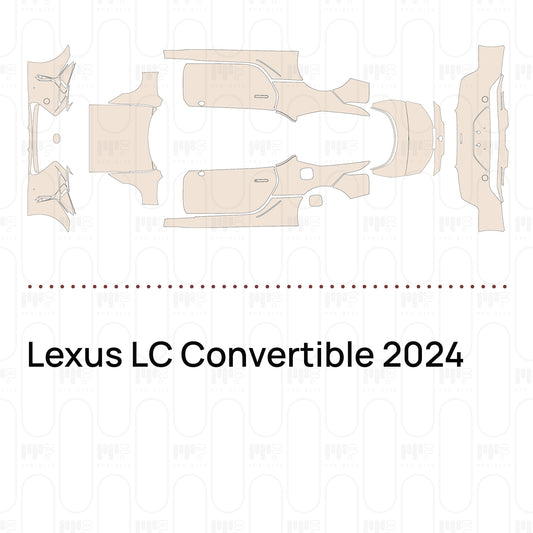 PPF prédécoupé Lexus LC Convertible 2024