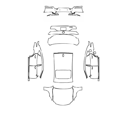 Pre-Cut PPF Lexus LS Fuel Base 2023 - PPF-Kits