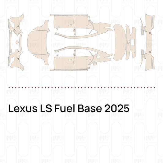PPF prédécoupé Lexus LS Fuel Base 2025