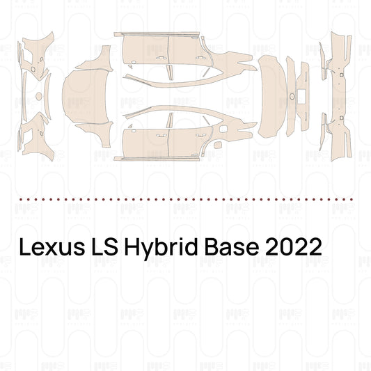 PPF prédécoupé Lexus LS Hybrid Base 2022