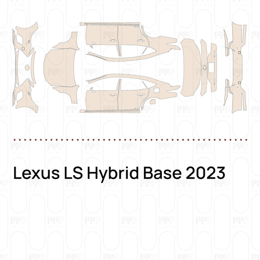 PPF prédécoupé Lexus LS Hybrid Base 2023
