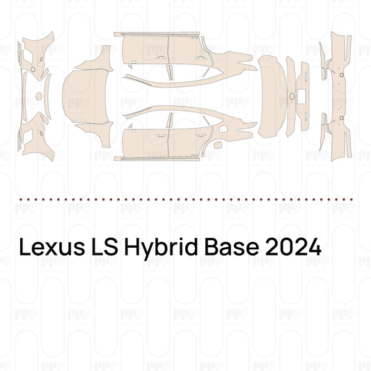 PPF prédécoupé Lexus LS Hybrid Base 2024