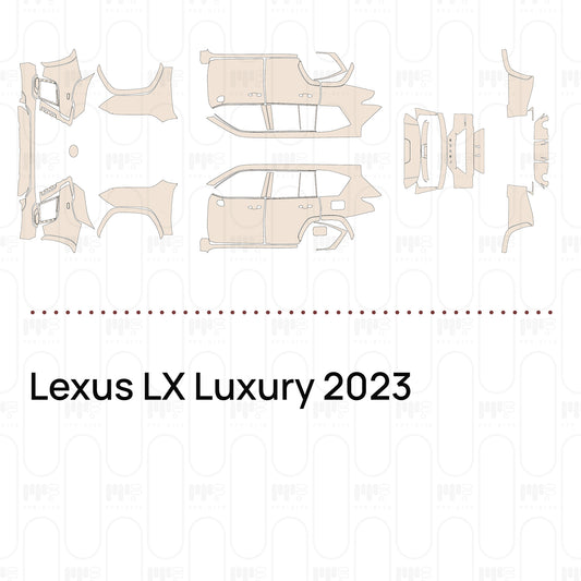 PPF prédécoupé Lexus LX Luxury 2023