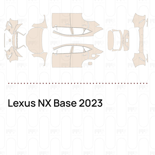 PPF prédécoupé Lexus NX Base 2023