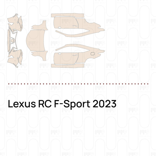 PPF prédécoupé Lexus RC F-Sport 2023