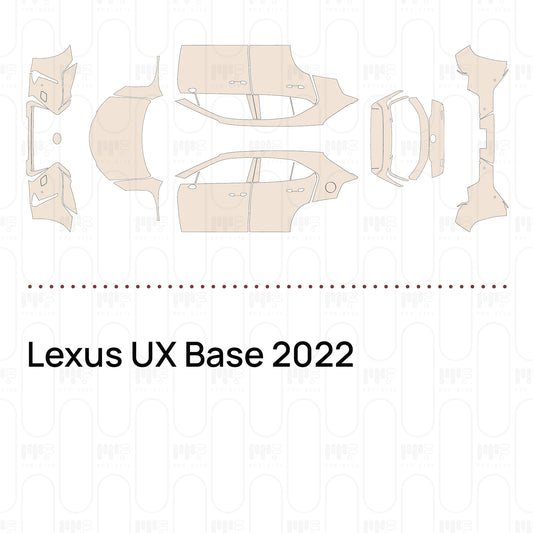 PPF prédécoupé Lexus UX Base 2022