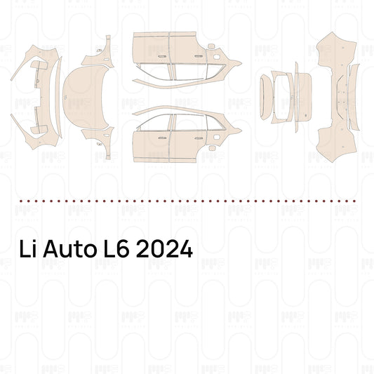 Li Auto L6 2024 – Film de protection PPF prédécoupé