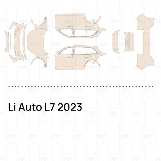 Li Auto L7 2023 – Film de protection PPF prédécoupé
