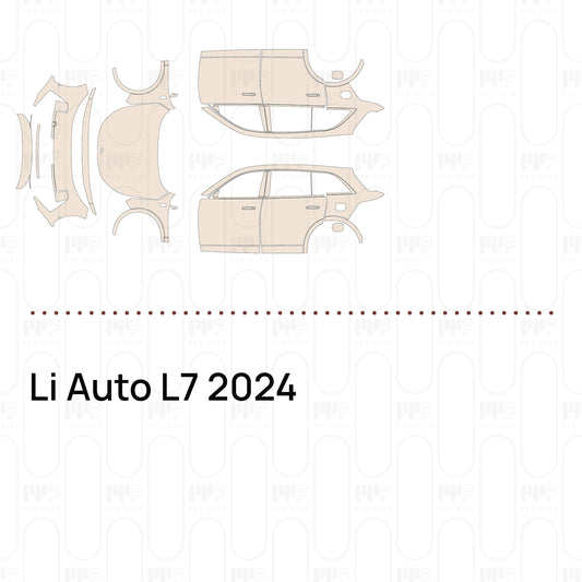 Li Auto L7 2024 – Film de protection PPF prédécoupé