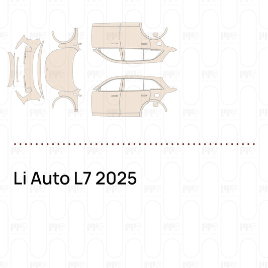 Li Auto L7 2025 – Film de protection PPF prédécoupé