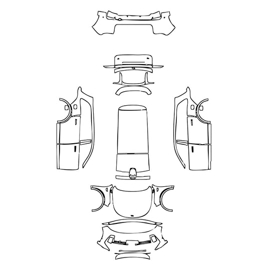 Pre-Cut PPF Li Auto L9 2022 - PPF-Kits