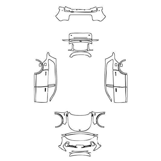 Pre-Cut PPF Li Auto L9 2025 - PPF-Kits