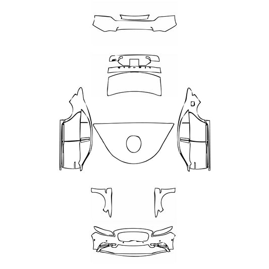 Pre-Cut PPF Lincoln Continental 2019 - PPF-Kits