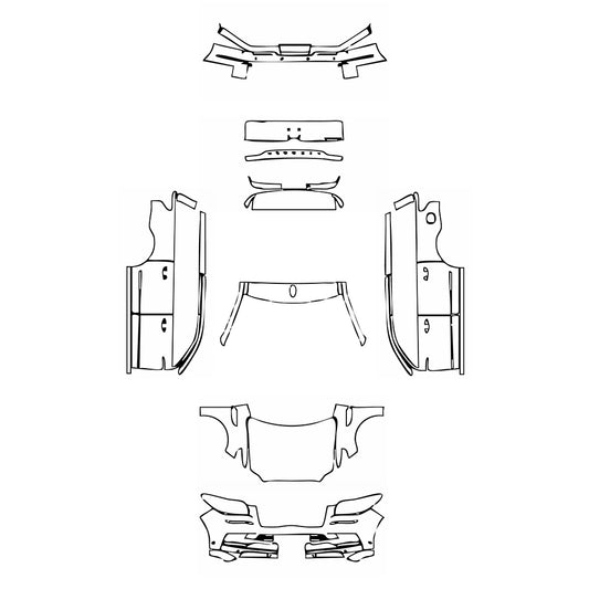 Pre-Cut PPF Lincoln NAVIGATOR Extended Wheelbase 2019 - PPF-Kits