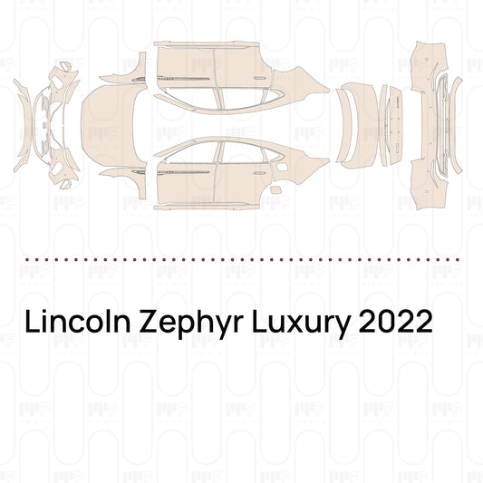PPF prédécoupé Lincoln Zephyr Luxury 2022