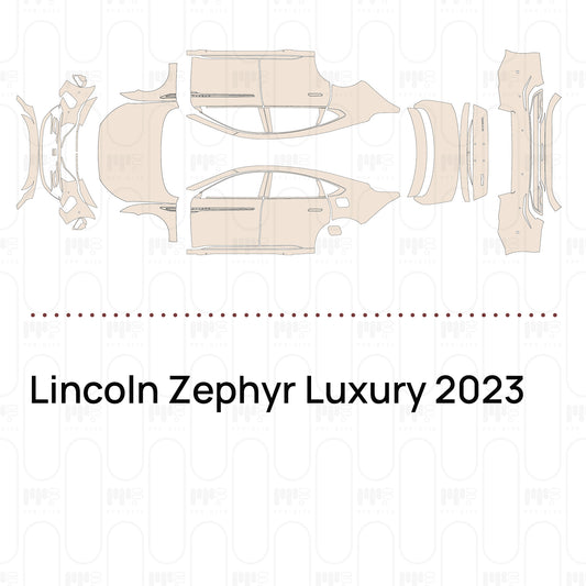 PPF prédécoupé Lincoln Zephyr Luxury 2023