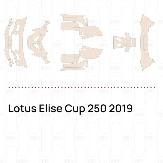 PPF prédécoupé Lotus Elise Cup 250 2019