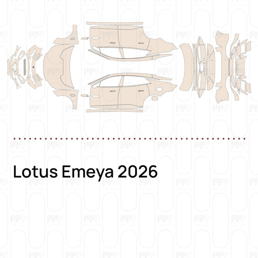 PPF prédécoupé Lotus Emeya 2026