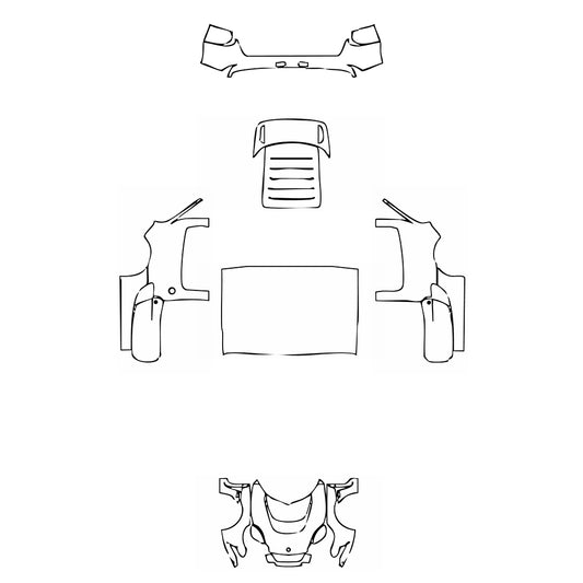 Pre-Cut PPF Lotus Exige 350 Sport 2013 - PPF-Kits