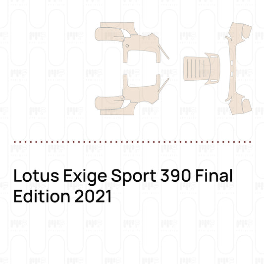 PPF prédécoupé Lotus Exige Sport 390 Final Edition 2021