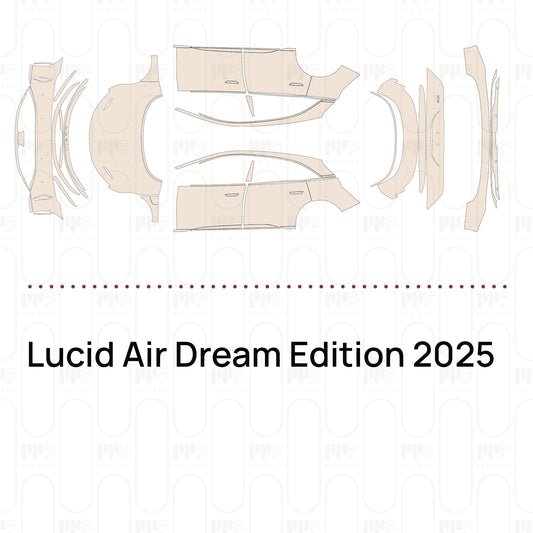 PPF prédécoupé Lucid Air Dream Edition 2025