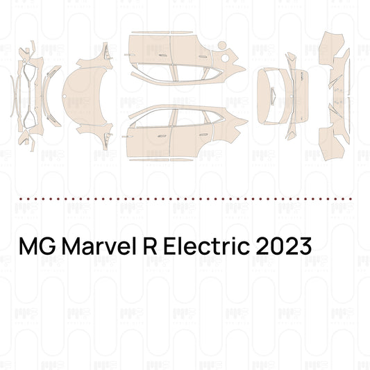 PPF prédécoupé MG Marvel R Electric 2023