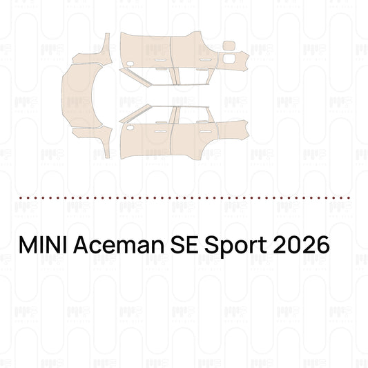 PPF prédécoupé MINI Aceman SE Sport 2026