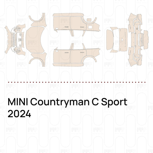 PPF prédécoupé MINI Countryman C Sport 2024