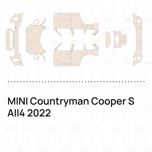 PPF prédécoupé MINI Countryman Cooper S All4 2022