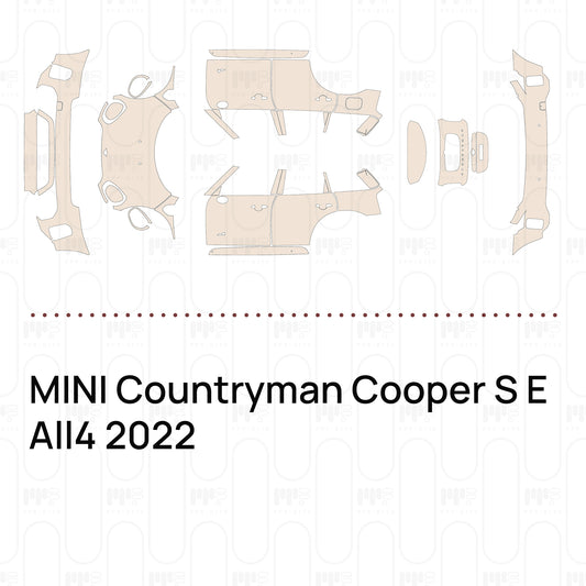 PPF prédécoupé MINI Countryman Cooper S E All4 2022