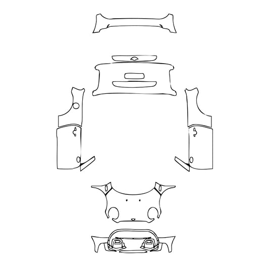Pre-Cut PPF MINI MINI Convertible Cooper Sport 2024 - PPF-Kits