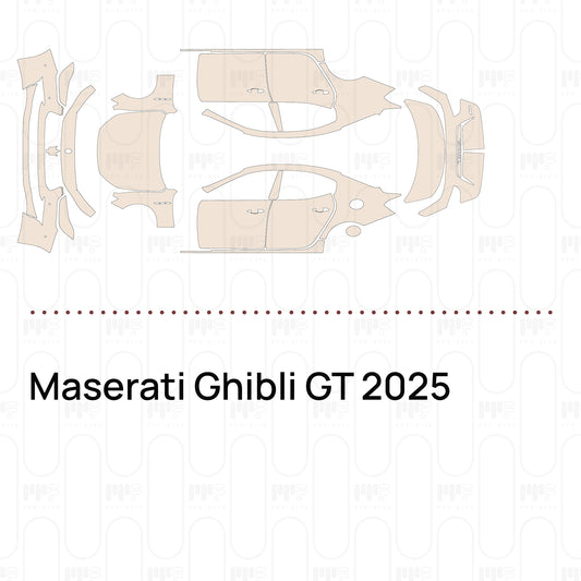 PPF prédécoupé Maserati Ghibli GT 2025