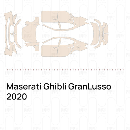PPF prédécoupé Maserati Ghibli GranLusso 2020