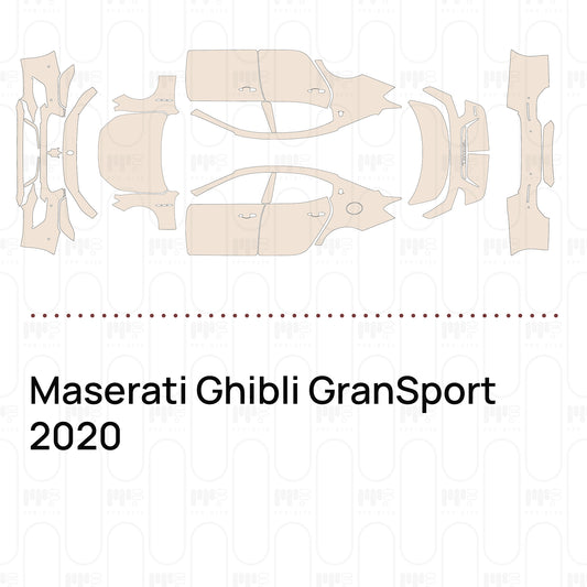 PPF prédécoupé Maserati Ghibli GranSport 2020