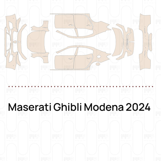 PPF prédécoupé Maserati Ghibli Modena 2024