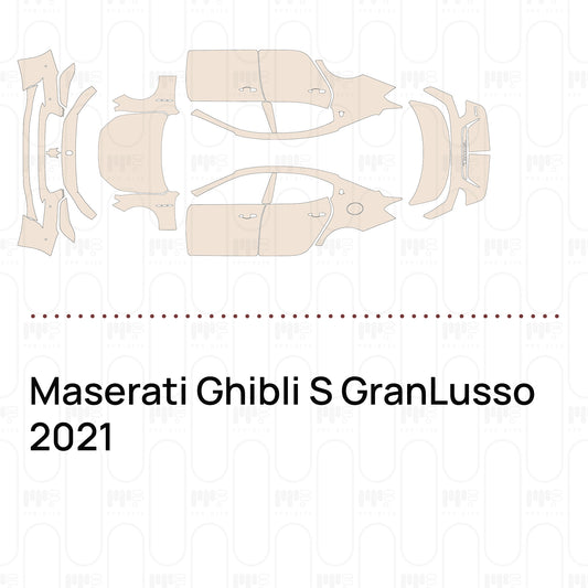 PPF prédécoupé Maserati Ghibli S GranLusso 2021