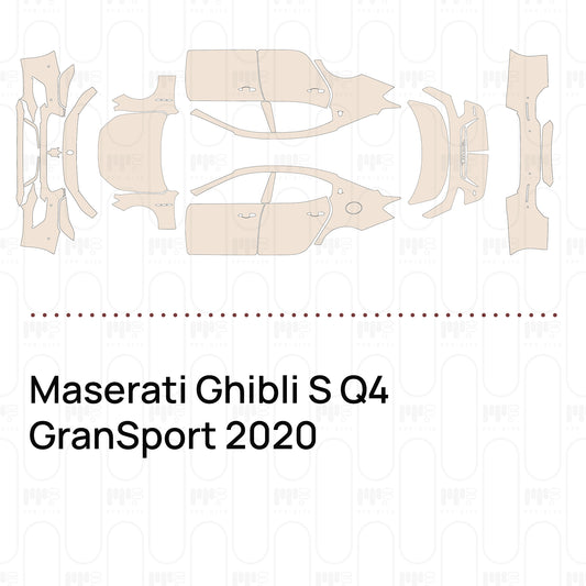 PPF prédécoupé Maserati Ghibli S Q4 GranSport 2020