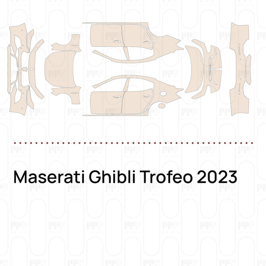 PPF prédécoupé Maserati Ghibli Trofeo 2023