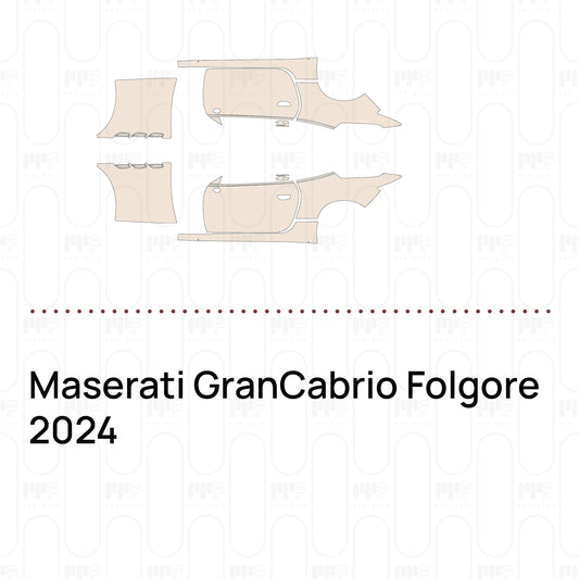 PPF prédécoupé Maserati GranCabrio Folgore 2024